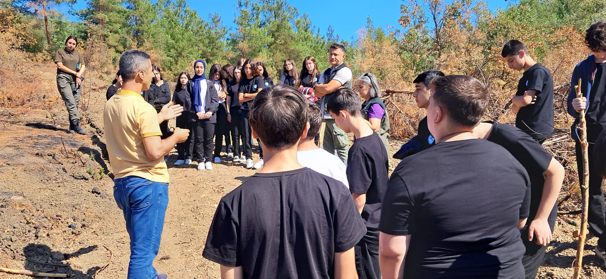 Halil Inalcik Sosyal Bilimler Lisesi Inegol Orman Yangiin Alani Gencgazete (2)