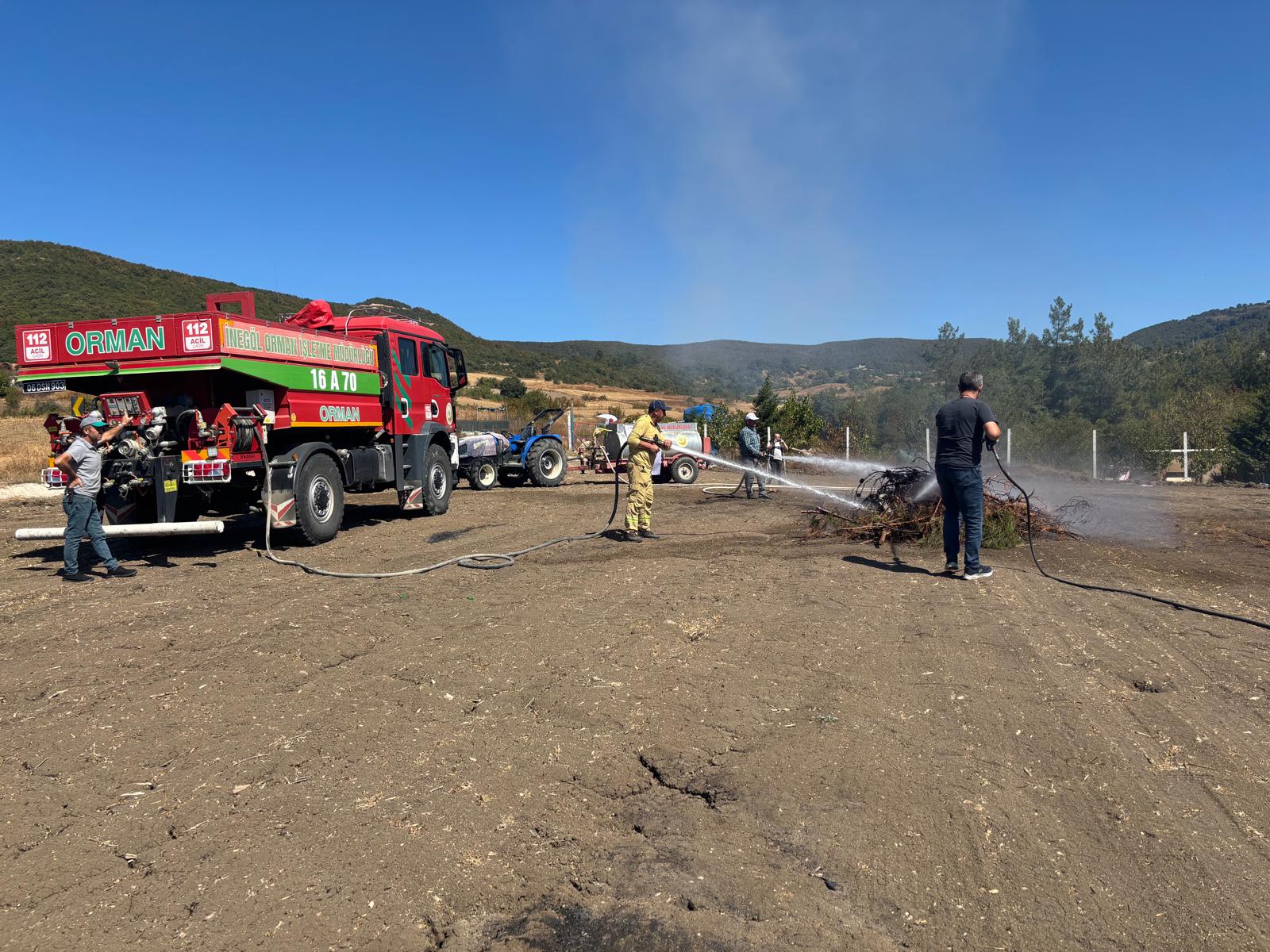 Halil Inalcik Sosyal Bilimler Lisesi Inegol Orman Yangiin Alani Gencgazete (7)