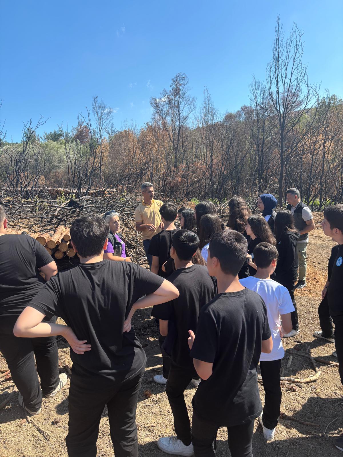 Halil Inalcik Sosyal Bilimler Lisesi Inegol Orman Yangiin Alani Gencgazete (8)