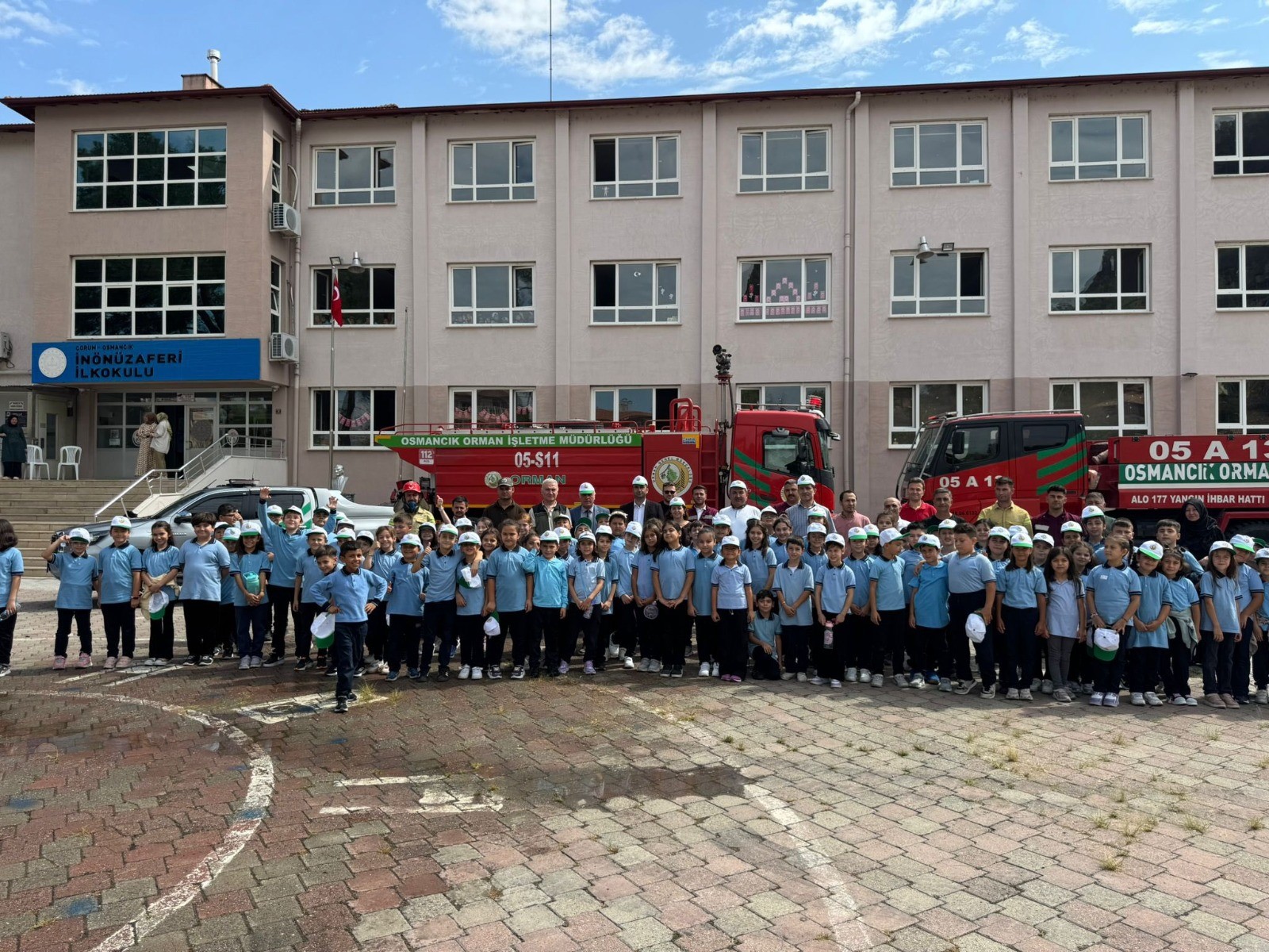 Ilkokul Öğrencilerine Orman Yangınlarına (2)