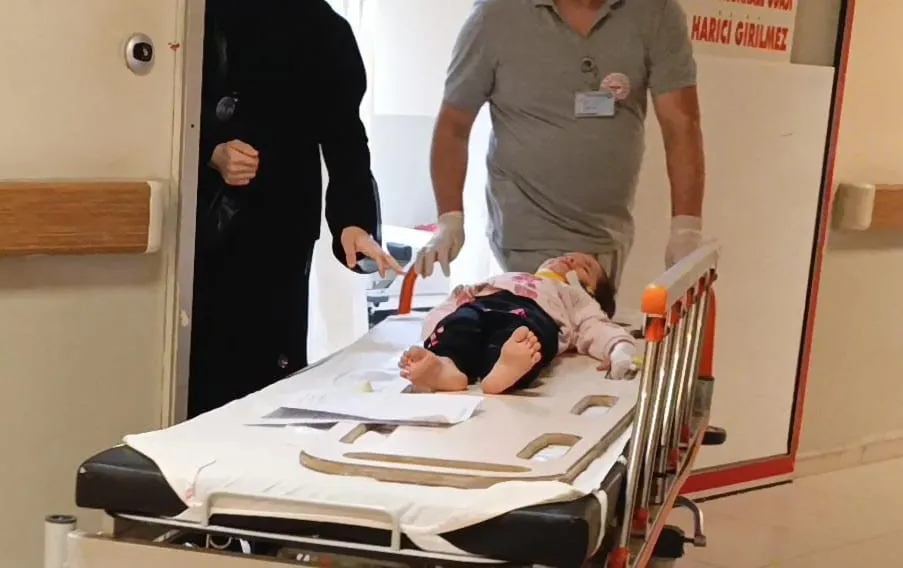 İnegöl'de 2 Yaşındaki Çocuk Balkonundan Düştü (2)