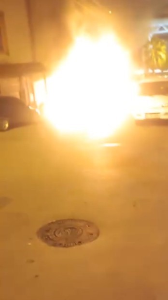 İş Yerinde Önce Yangın Çıktı Sonra Patlama Oldu (2)