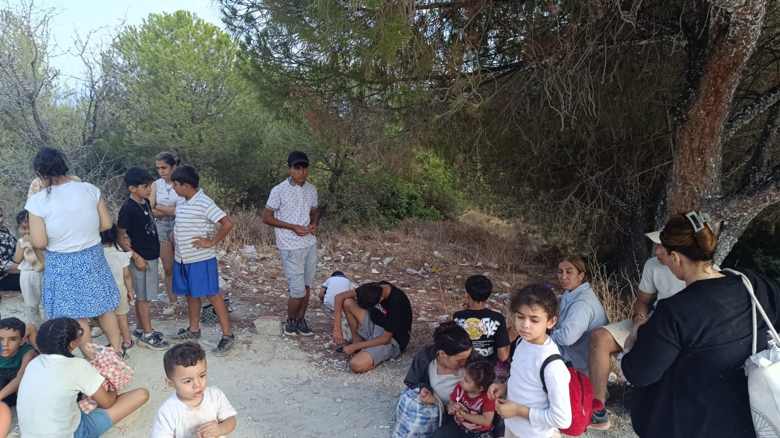 İzmir Açıklarında 46'Sı Çocuk 81 Düzensiz Göçmen Yakalandı (1)