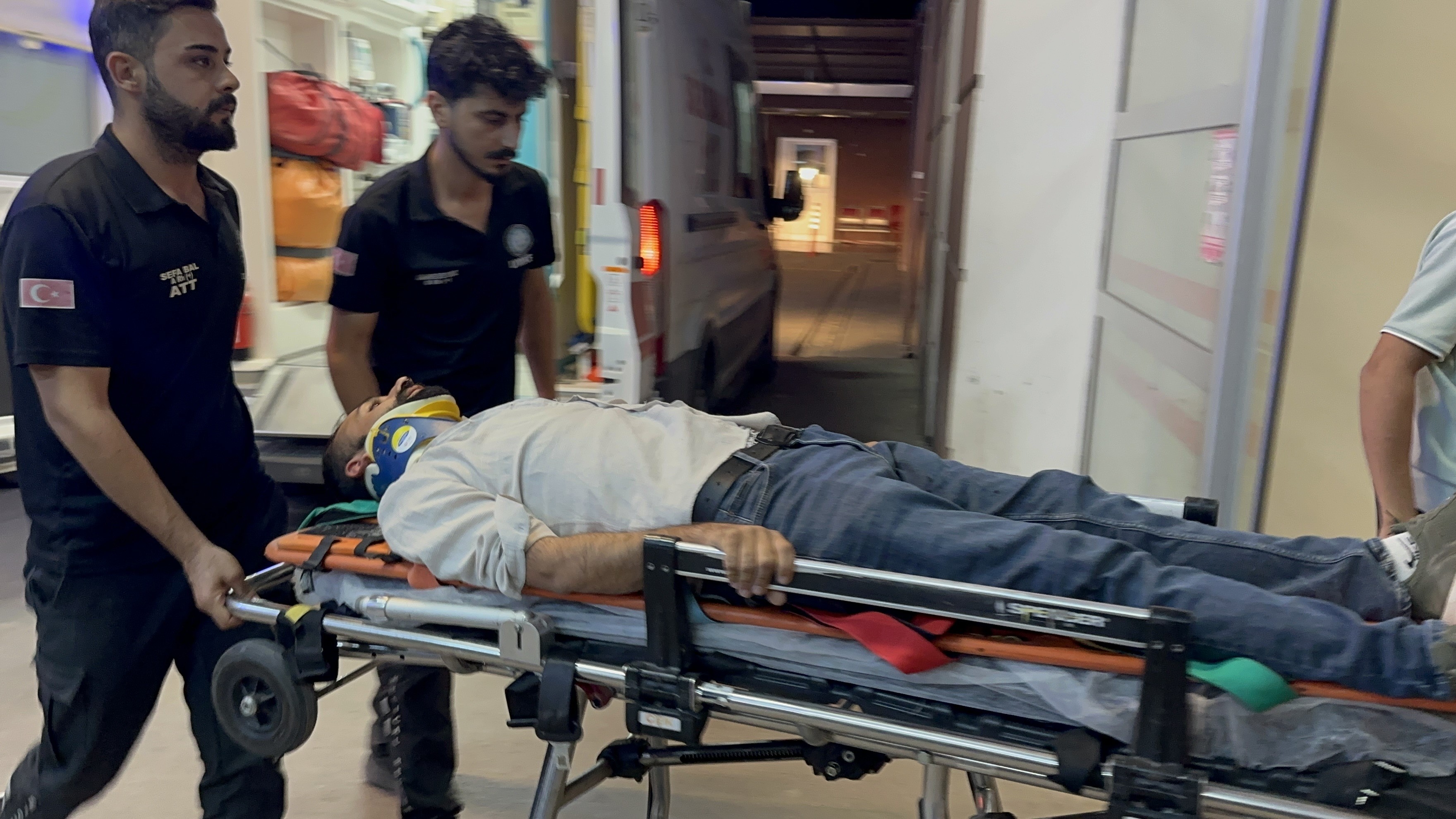 Kavgayı Ayırmak Isteyen Kişi Darp Edildi (1)