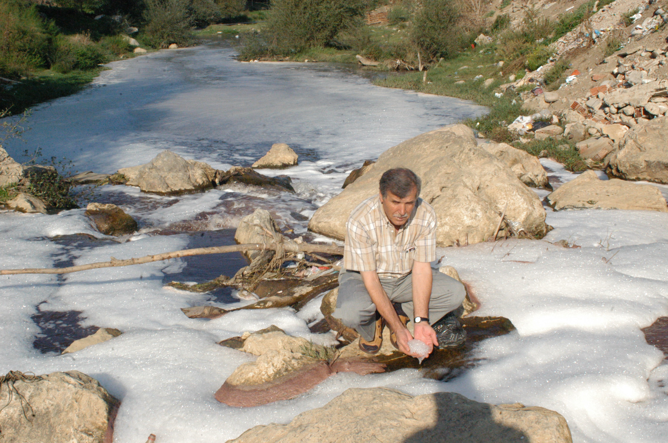 Kulaca Deresine Kimyasal Atık Arsivden Haber Gencgazete (2)