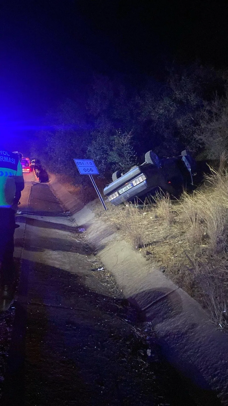 Mersin Tarsus’ta Trafik Kazası 1 Ölü, 3 Yaralı (2)