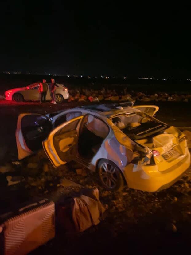 Otomobilin Takla Atması Sonucu 3 Kişi Yaralandi (1)