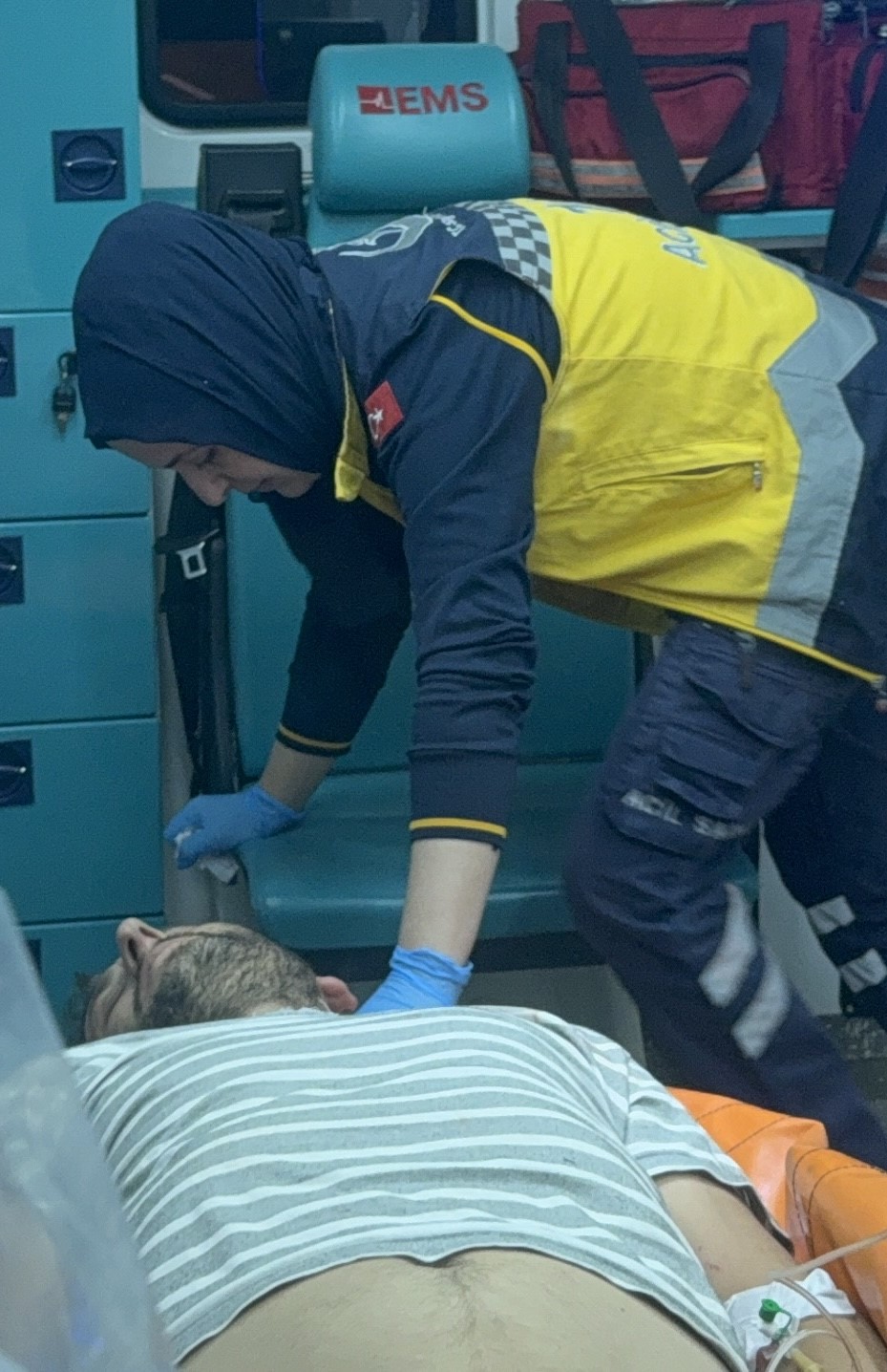 Samsun'da Geceleyin Sokak Ortasında Silahlı Saldırı 3 Yaralı (4)