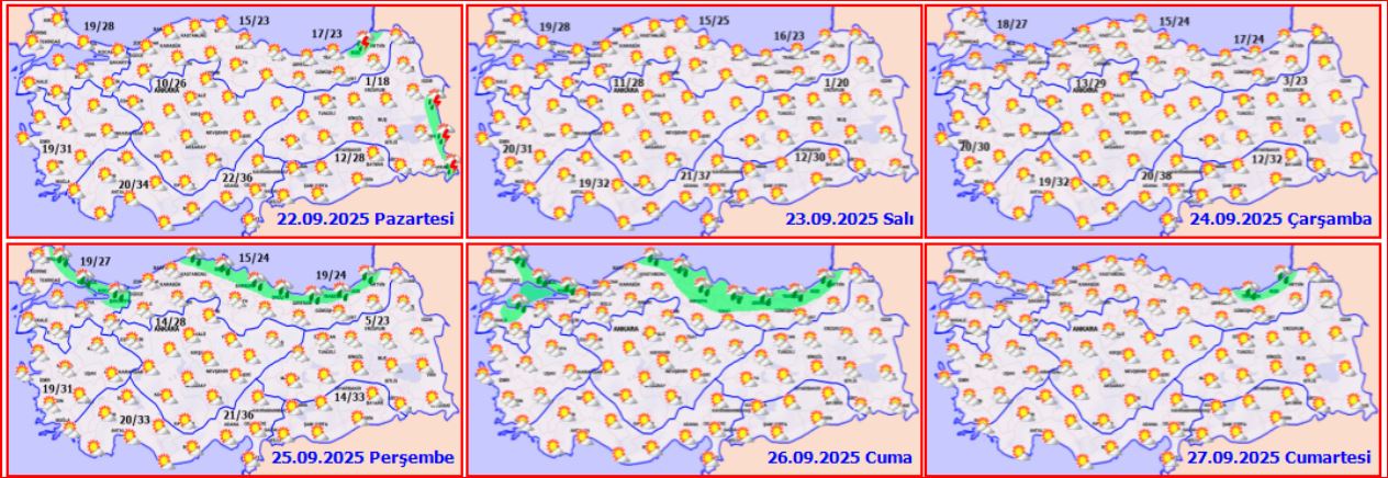 Türkiye Genelinde Hava 21.09.2007 Gencgazete (1)