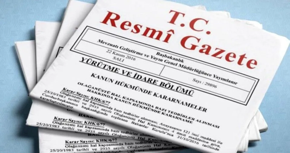 7 Ekim 2025'Te Resmî Gazete’de Neler Var (3)