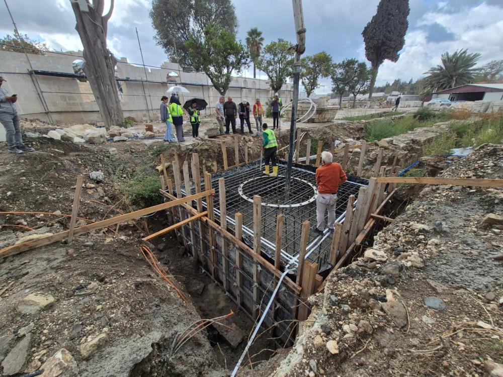 Bursa Büyükşehir’den Hatay’a Destek! Ulu Cami’de Beton Dökümü Başladı-1