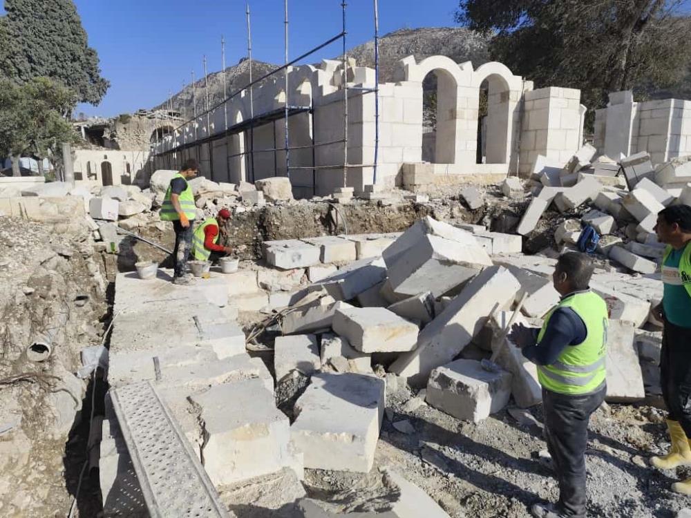 Bursa Büyükşehir’den Hatay’a Destek! Ulu Cami’de Beton Dökümü Başladı-2