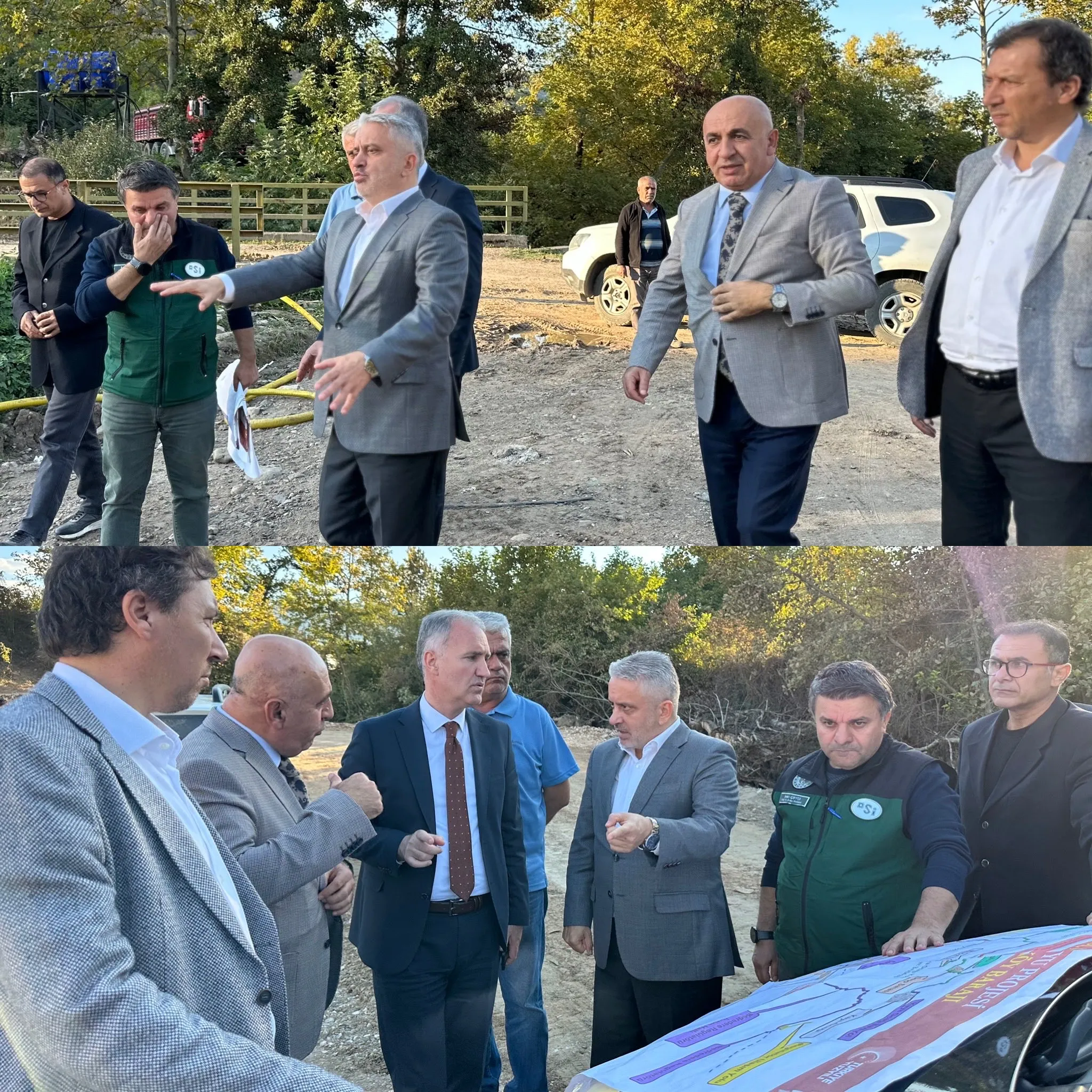 Ayhan Salman Hocaköy Barajı’nda İncelemelerde Bulundu (2)