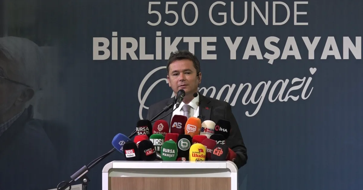 Başkan Erkan Aydın 550 Günde Birlikte Yaşayan Osmangazi (4)