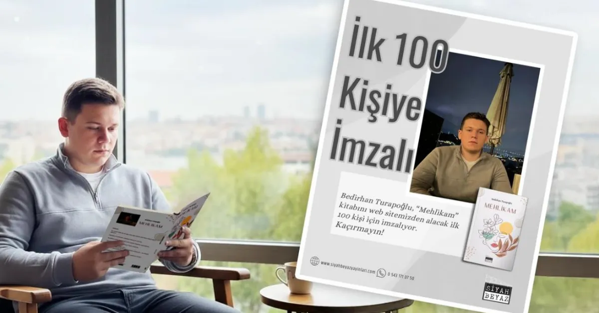 Bedirhan Turapoğlu’ndan “Mehlikam” Bekleyişin Ve Duyguların Şiirsel Yolculuğu (1)