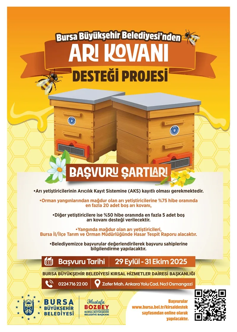 Bursa Büyükşehir’den Arıcılara Kovan Desteği (2)