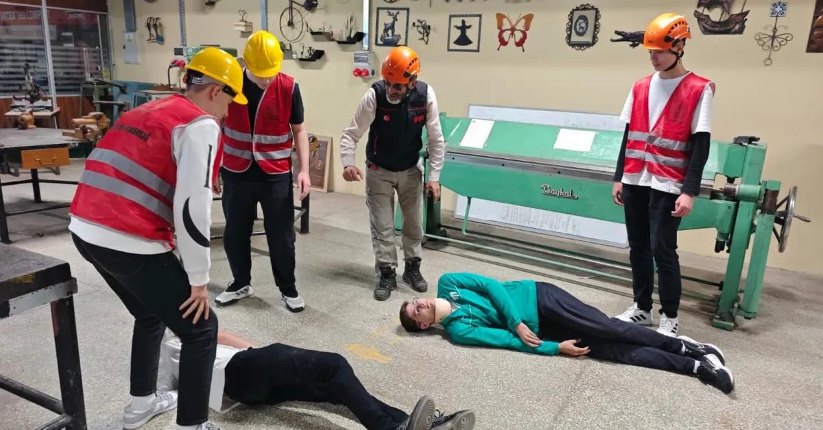 Bursa'da Gerçeğini Aratmayan Tatbikat (2)