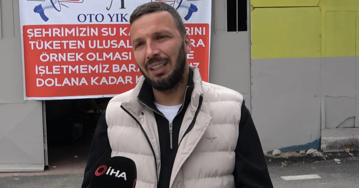 Bursa’da Oto Yıkamacı Yusuf Yamanlar, Su Kaynaklarının Korunması Için Barajlar Dolana Kadar Işletmesini Kapatma Kararı Aldı. Duyarlı Davranış Büyük Takdir Topladı (2)