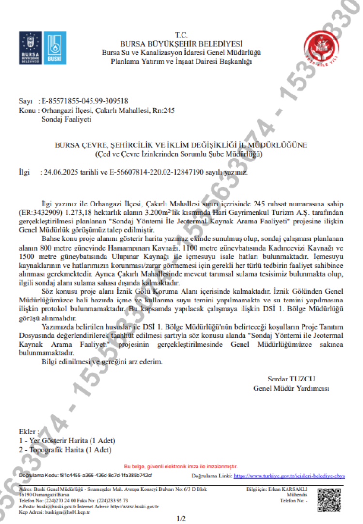 Bursa’daki Ormanlarda Su Aramak Için İstanbullu Firmaya Sondaj Izni Çıktı (4)