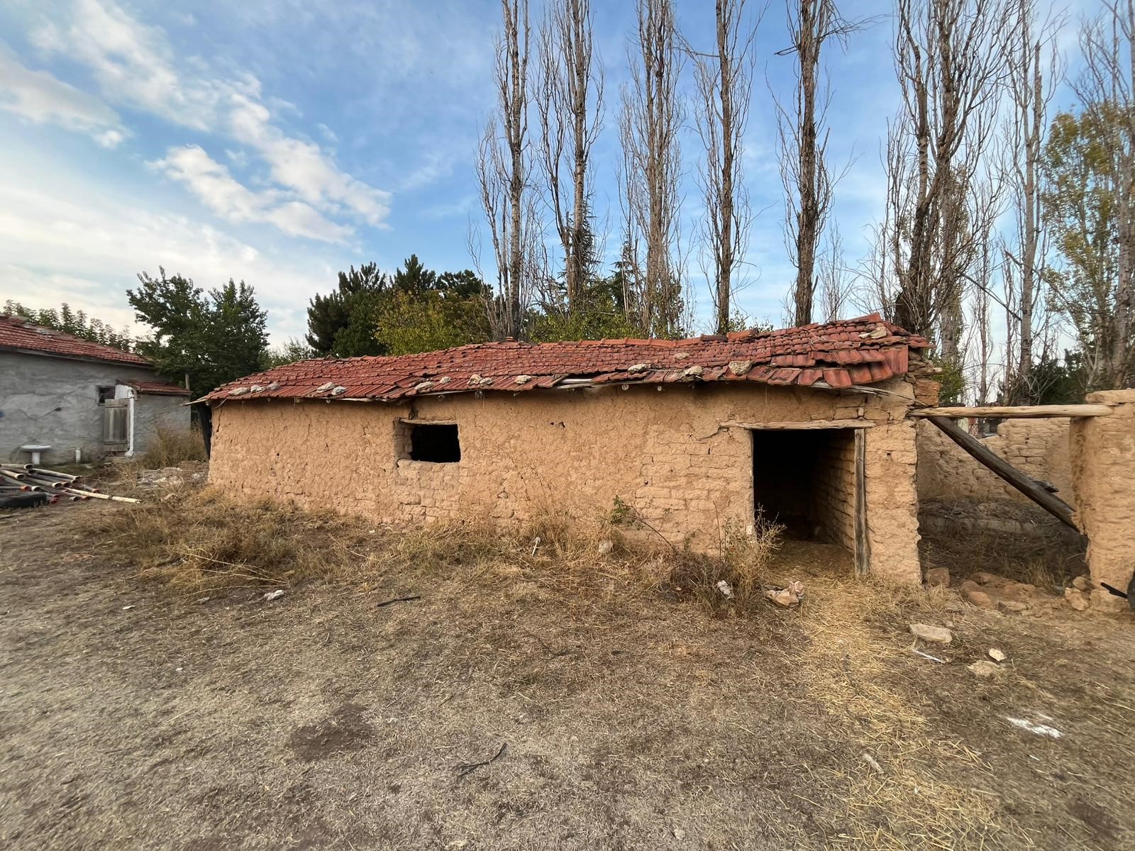 Eskişehir'de 14 Yıl Sonra Ahırdan Çıkarılan Cesedin Gömüldüğü Yer Görüntülendi (1)