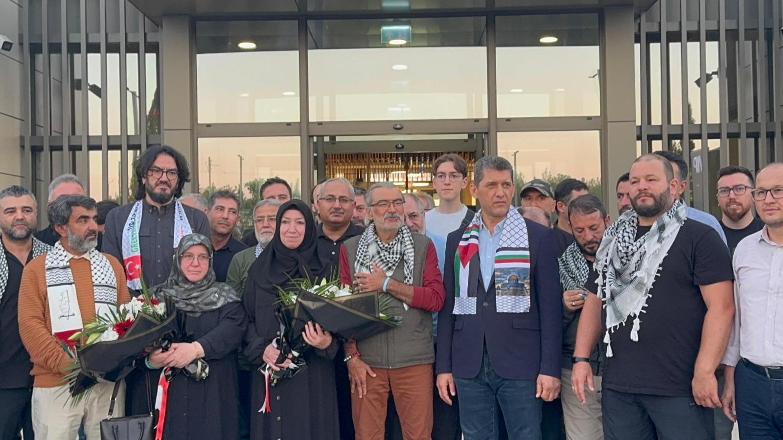 Gazze Filosundan Dönen Antalyalı Aktivistler Hakan Şimşek Ve Alparslan Aslan Antalya’da (1)