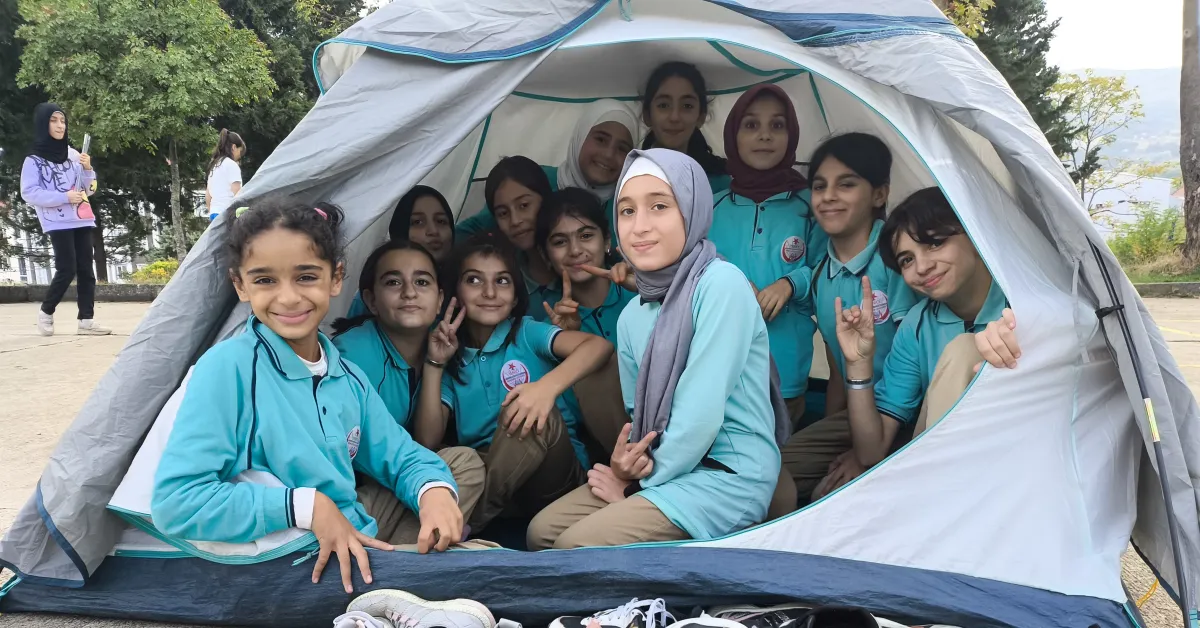 İhh İnegöl’den Öğrencilere Doğa Ve Kamp Eğitimi (1)