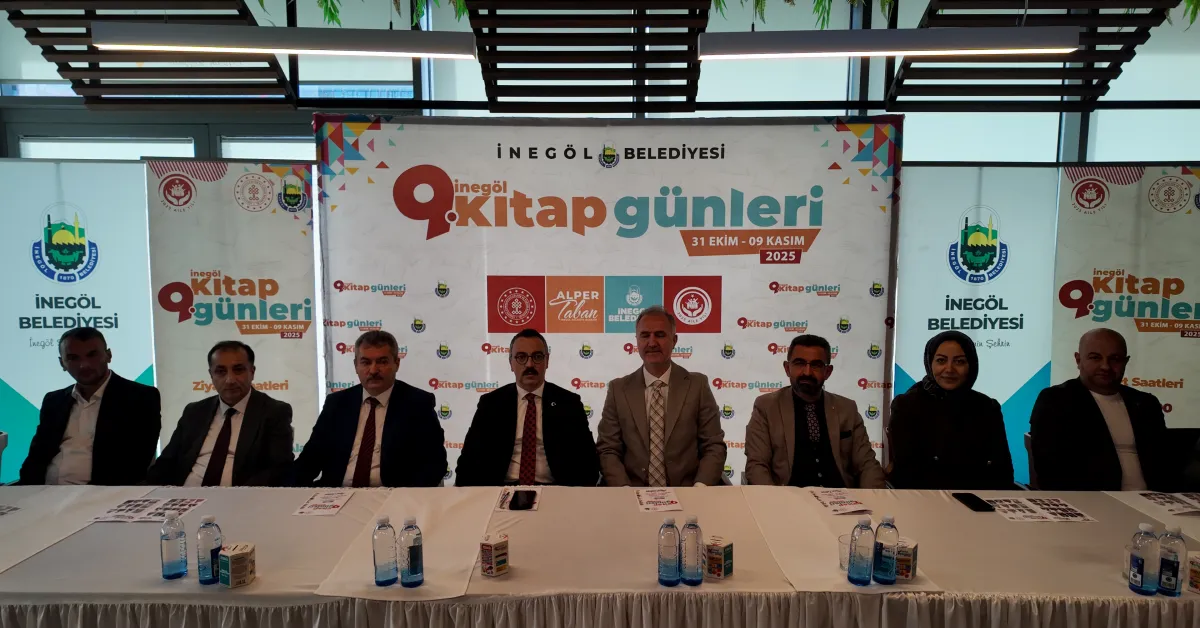 İnegöl 9. Kitap Günleri Başlıyor 1 Milyon Kitap Okurlarla Buluşacak (2)