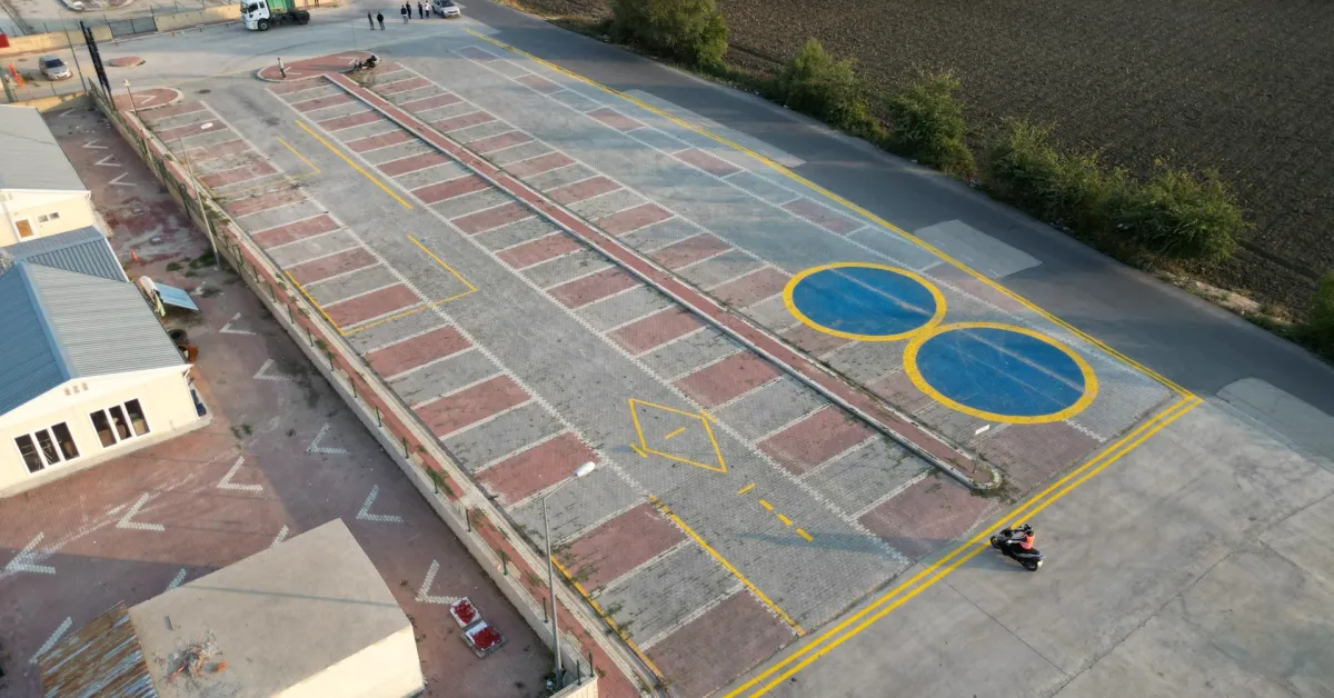 İnegöl Belediyesi Yeni Sürücü Eğitim Alanını Açtı (1)