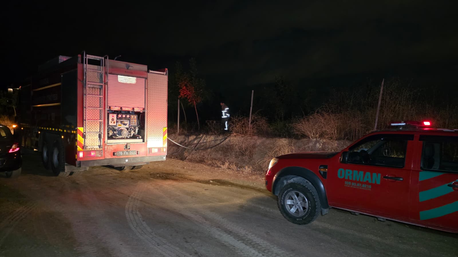 İnegöl’de Baraka Yangını Korkuttu Gencgazete (4)