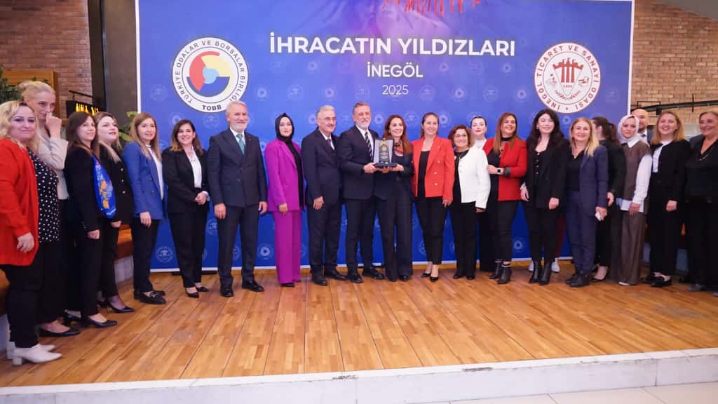 İnegöl’de “İhracatın Yıldızları” Ödülleri Sahiplerini Buldu (5)