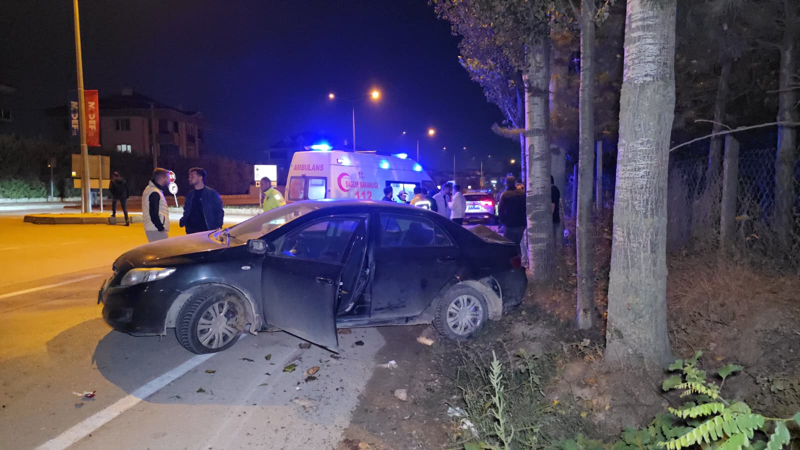 İnegöl’de O Kavşakta Yine Kaza! (1)-1