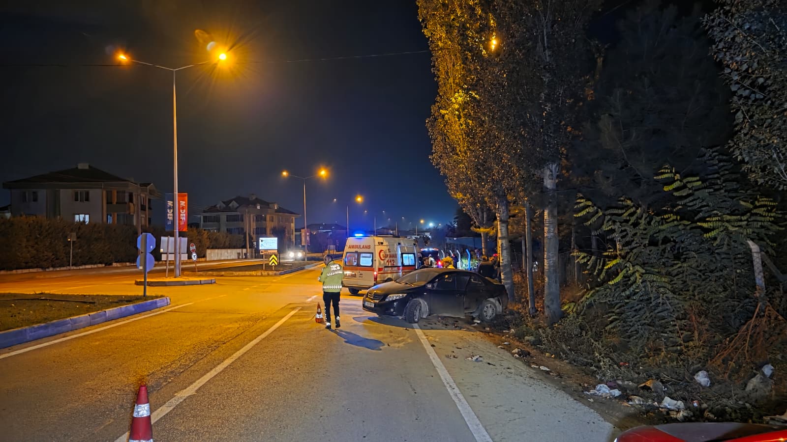 İnegöl’de O Kavşakta Yine Kaza! (2)