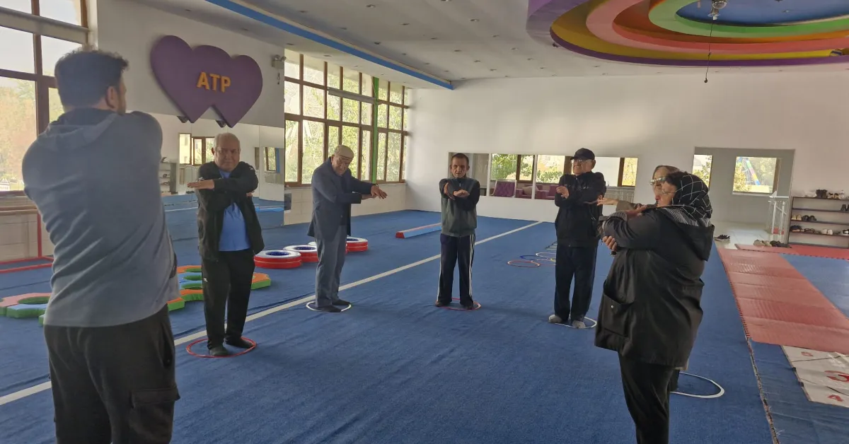 İnegöl'deki Huzurevi Sakinleri Sporda Huzur Buldu (4)