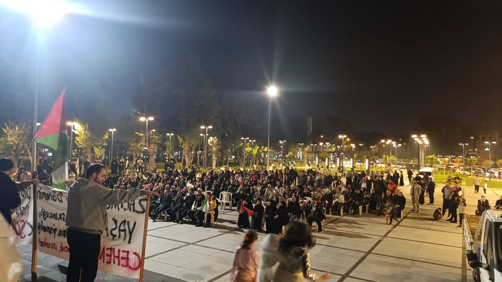 İnegöl’den Filistin'e Destek Nöbeti Devam Ediyor (3)