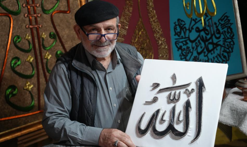 Kocaeli’de 71 Yaşındaki Mustafa Tekoğul, Çivi Ve Tellerle Umudu İşliyor (1)-1