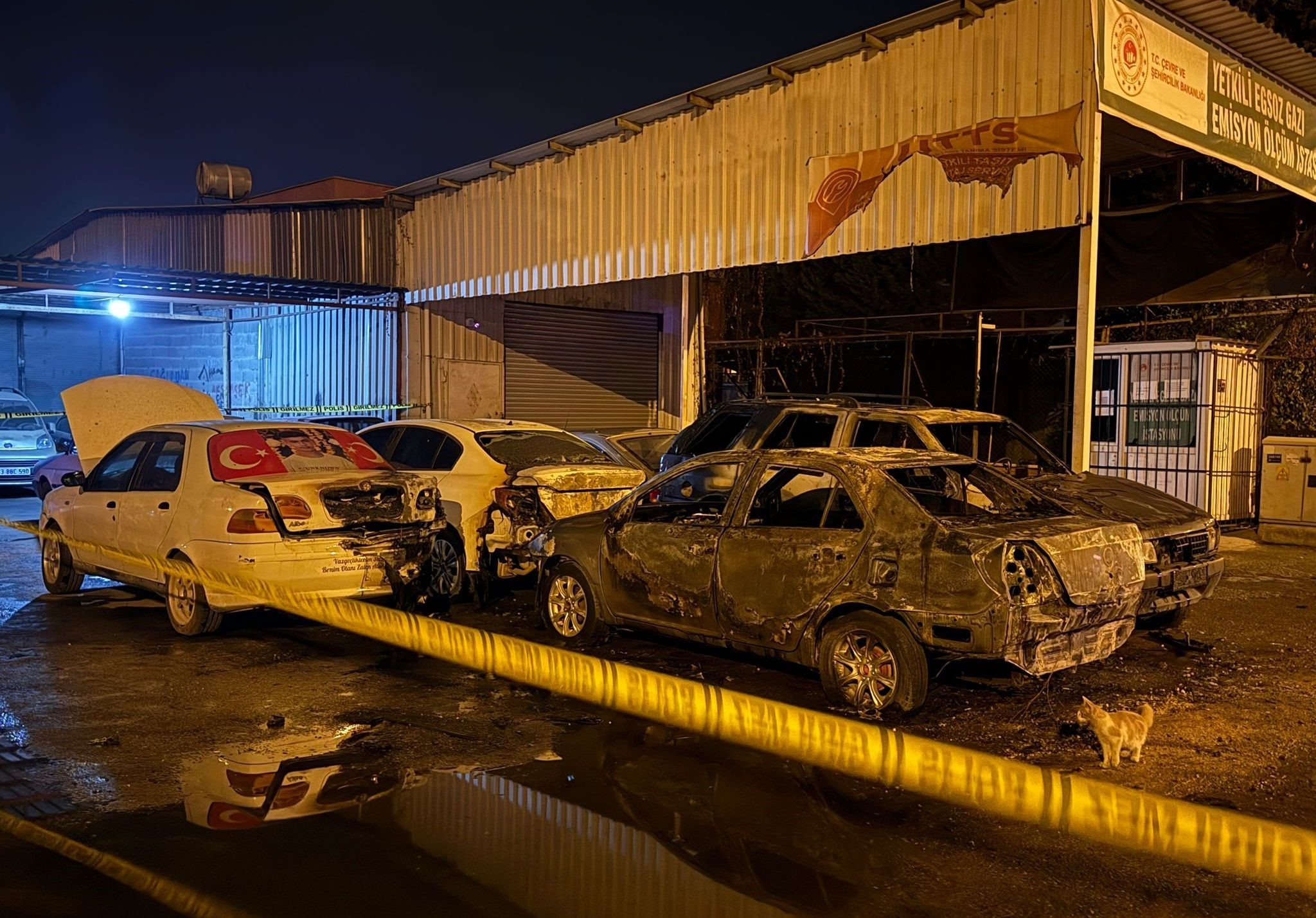 Mersin’de 5 Aracı Kundaklayan Şüpheli Yakalandı (1)