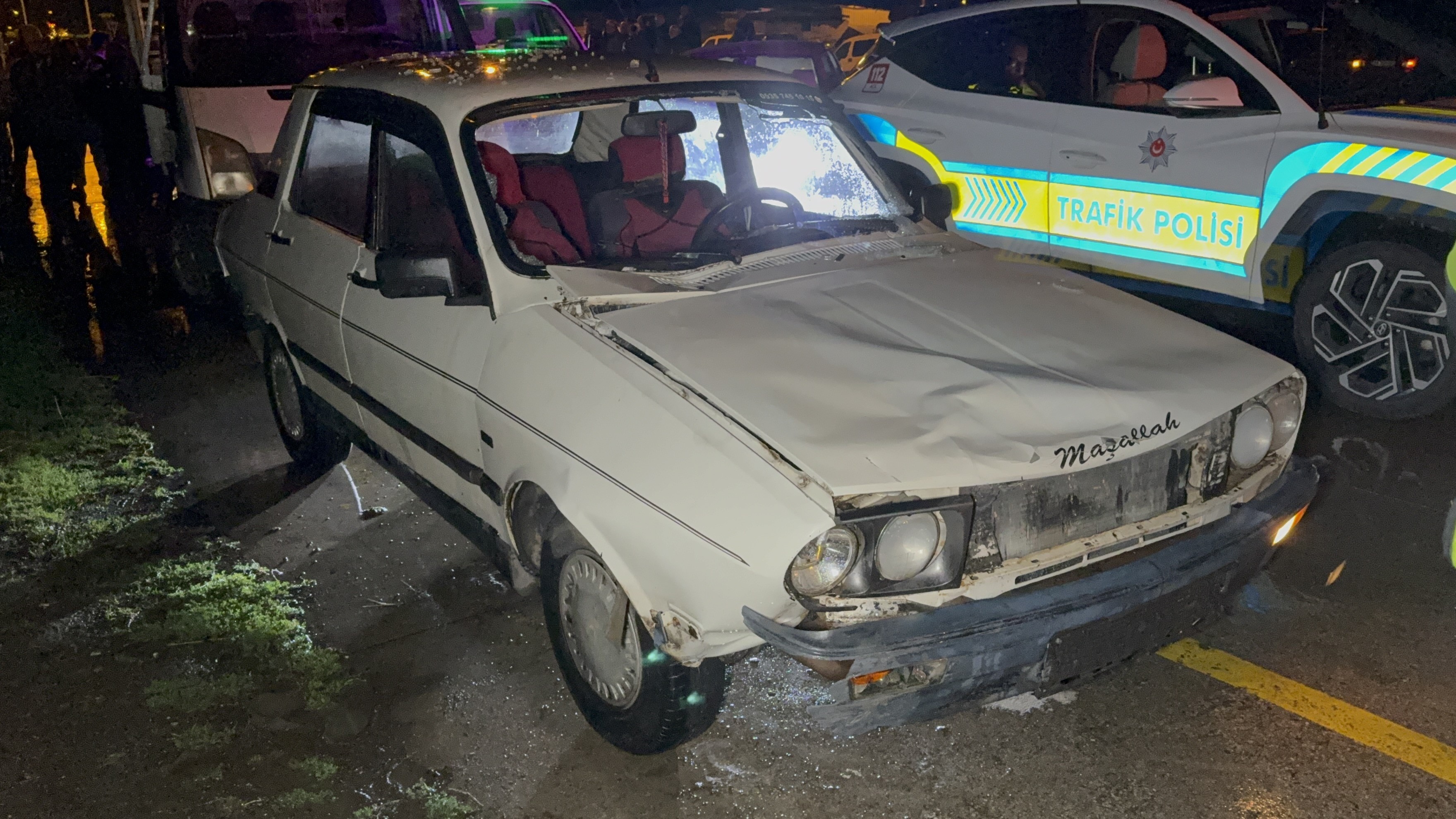 Samsun'da Otomobilin Çarptığı Çoban Hayatını Kaybetti (3)