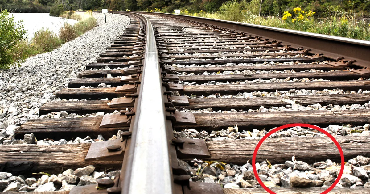 Tren Raylarındaki Bu Taşlar Bakın Ne İşe Yarıyor! (8)