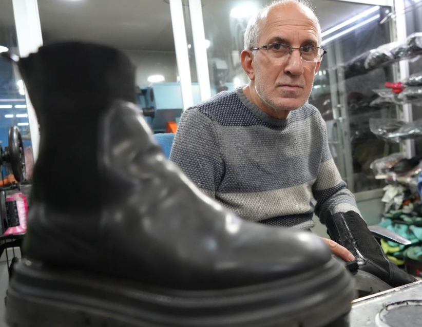 Yağışlar Başladı, Ayakkabı Tamircilerinin Yüzü Güldü (2)