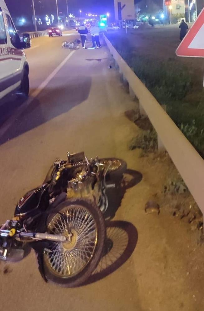 İnegöl'de 3 motosikletin karıştığı kazada 19 yaşındaki genç hayatını kaybetti!