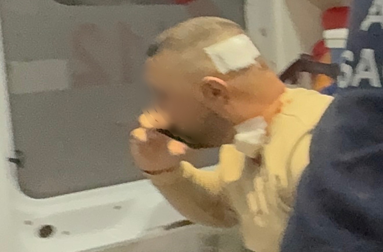 Amcasının Bıçaklı Saldırısında Yaralandı (2)