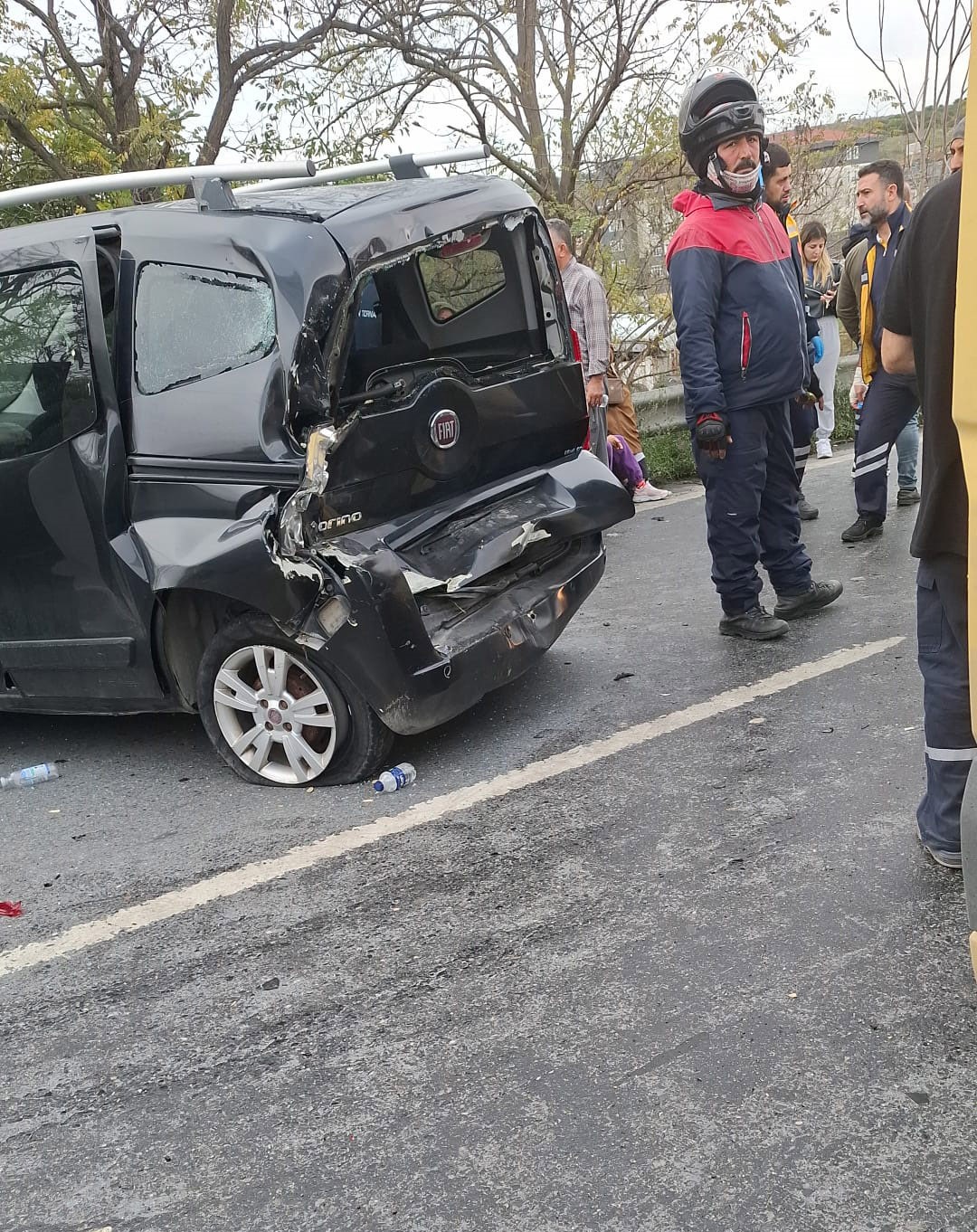 Başakşehir’de Zincirleme Kaza 12 Yaralı (2)