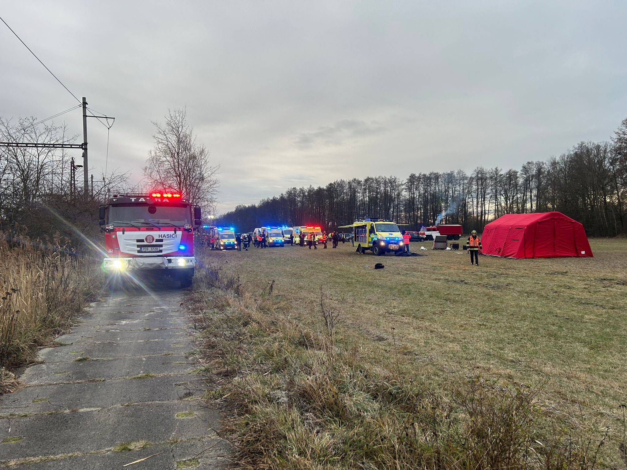 Çekya’da Iki Yolcu Treni Çarpıştı! 57 Yaralı (3)