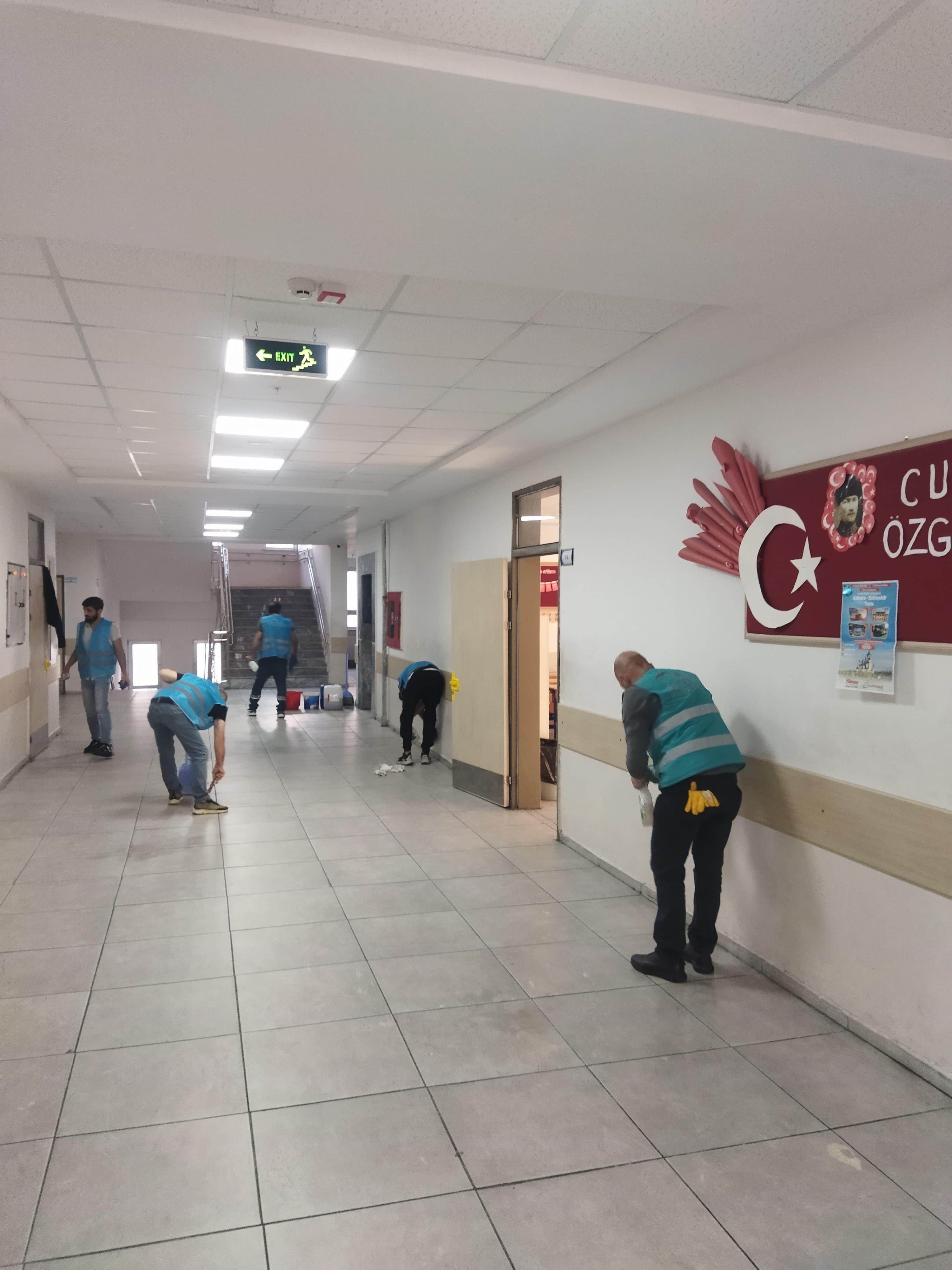 Denetimli Serbestlik Yükümlüleri, Ara Tatilde Okulları Yeniledi (1)