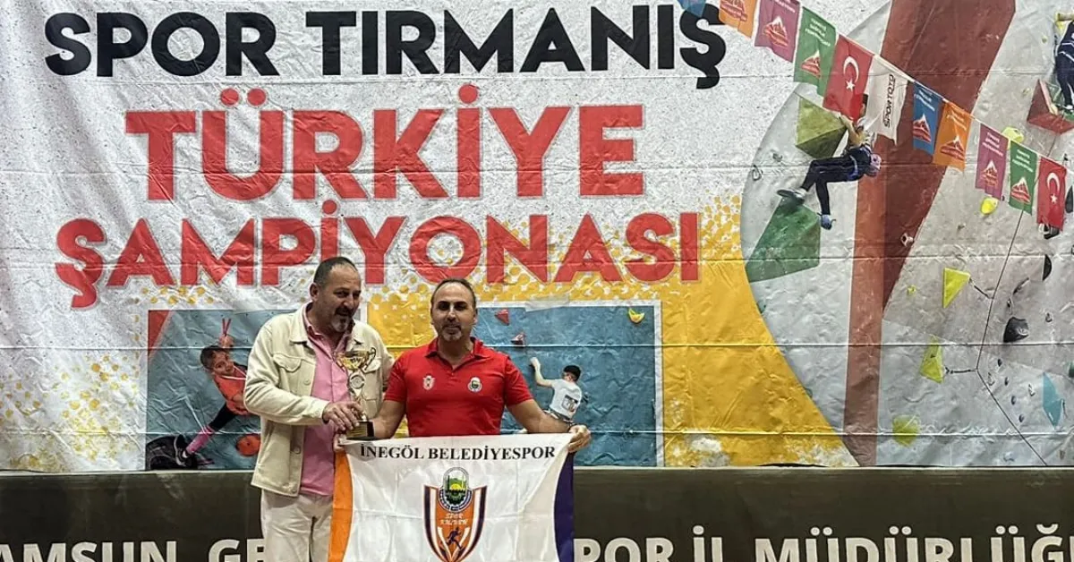 İnegöl Belediyesporlu Sporculardan, Spor Tırmanışta Türkiye Dereceleri (5)