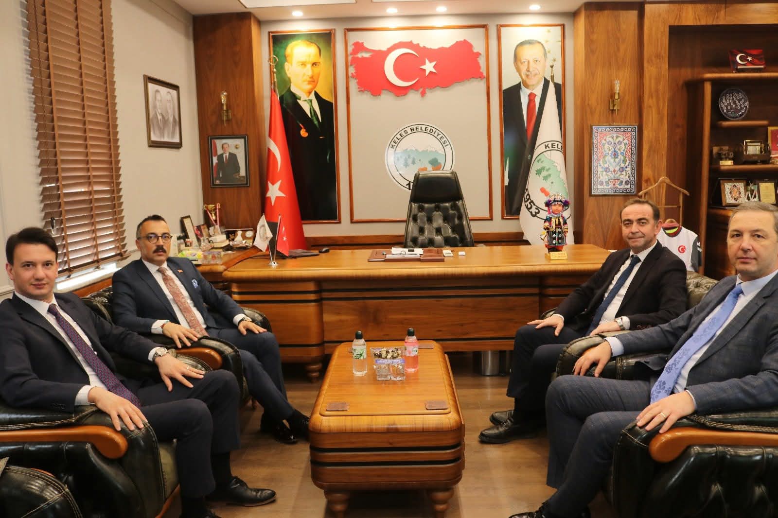 İnegöl Kaymakamı Eren Arslan Ile İnegöl İlçe Emniyet Müdürü Okan Şen (2)