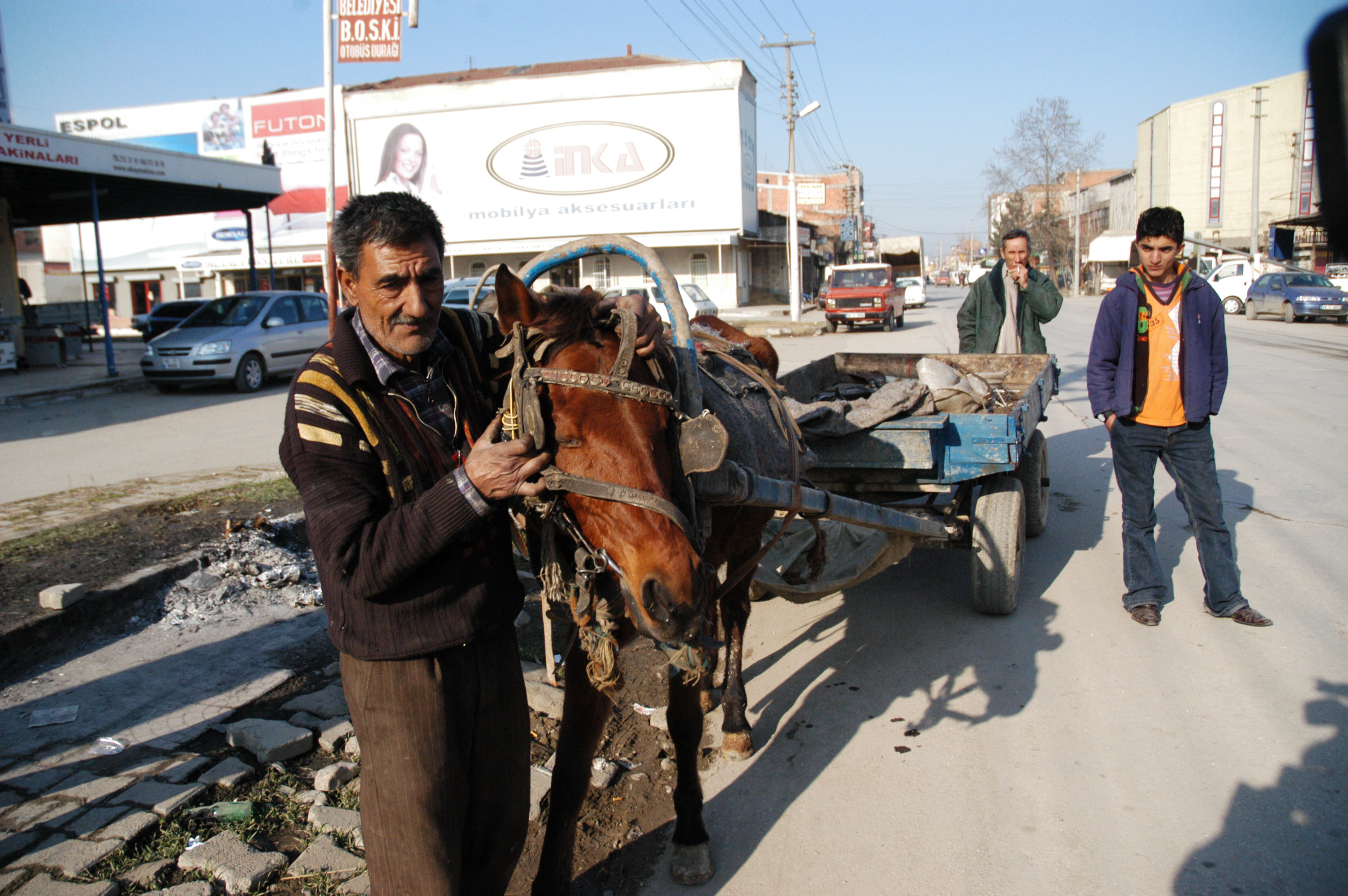 İnegöl’de At Arabacilari Gencgazete(4)