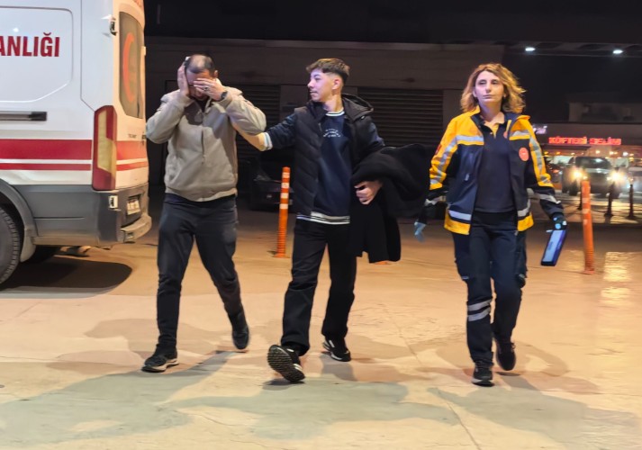 İnegöl’de Düşen Kişinin Kulağı Koptu! (1)