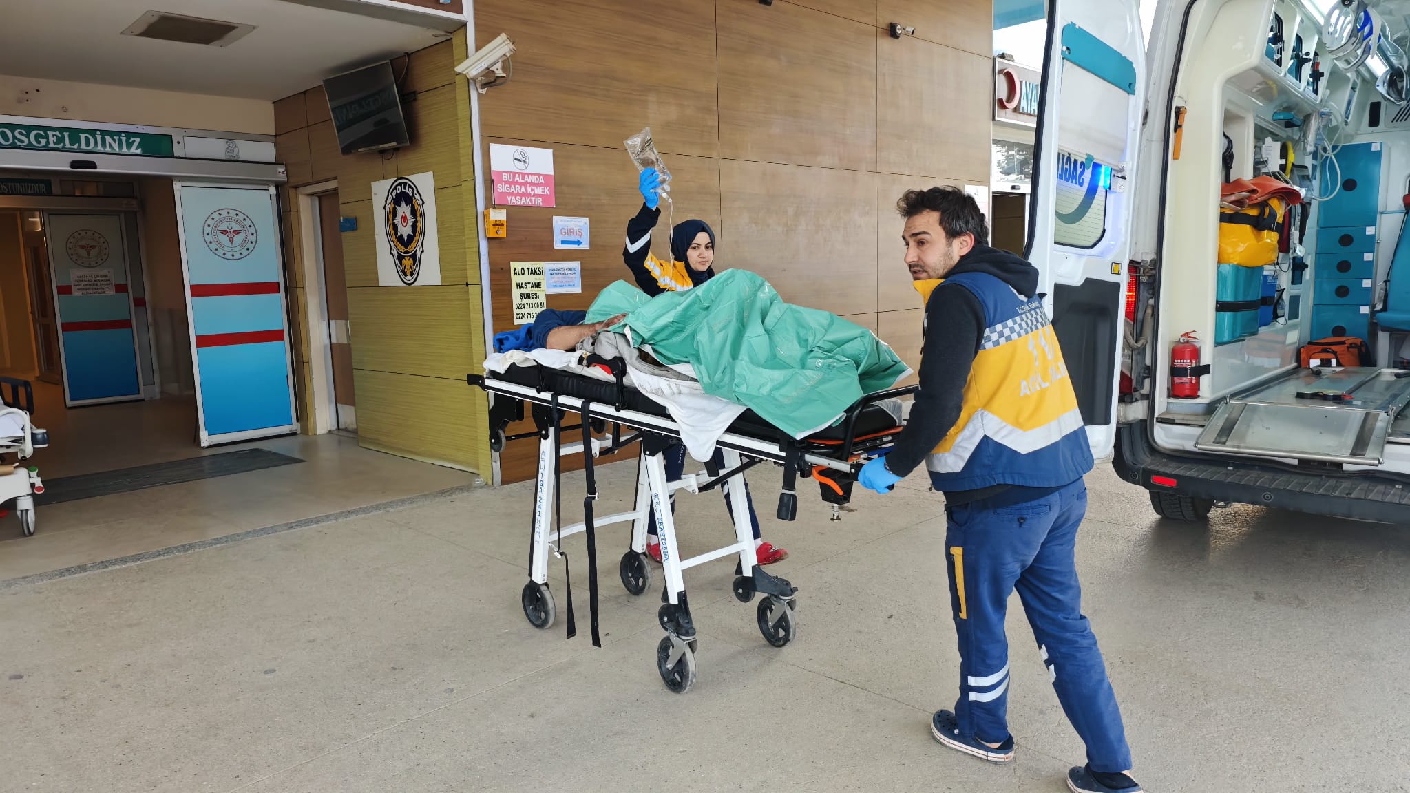 İnegöl’de Korkunç Olay! Ateş Başında Uyuyan Adam Yandı (2)