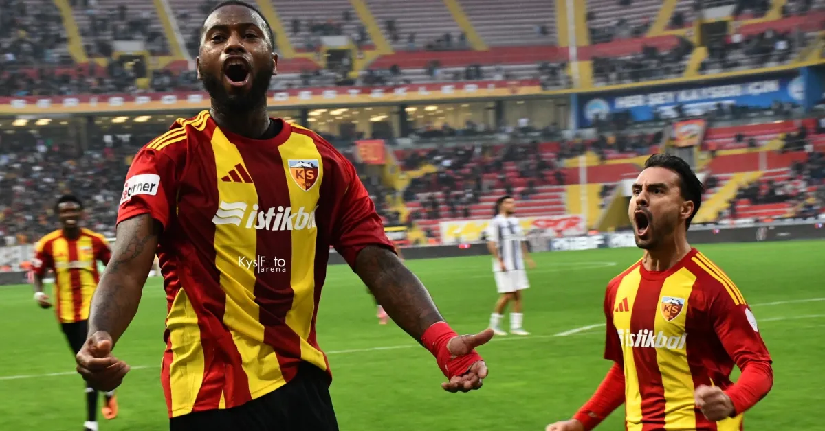 Kayserispor Bu Sezon İlk Kez 3 Gol Attı